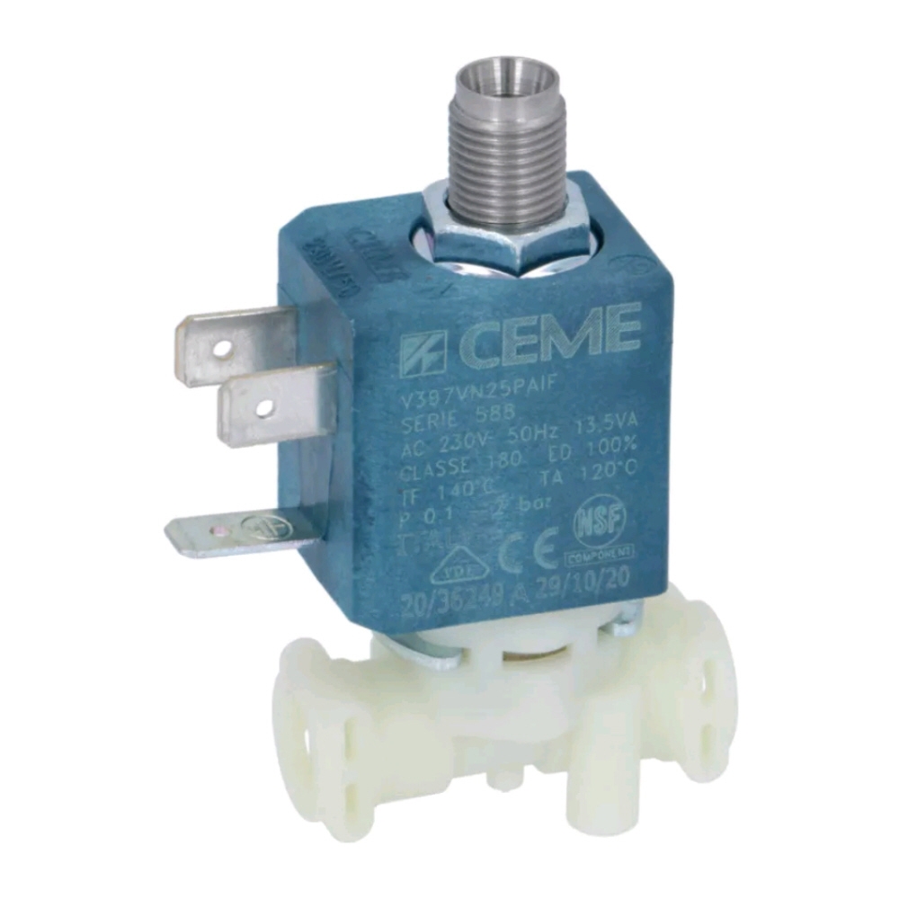 EU1120440-2 CEME 3 WAY GROUP SOLENOID 220/230V 50/60Hz - EU32924 - Image 1
