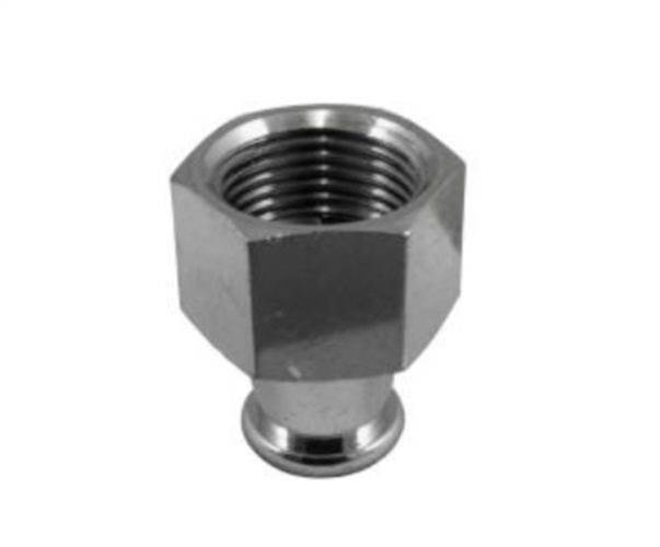 RE0504-2 RENEKE - SINGLE SPOUT SHORT STRAIGHT 25MM - PN: RE0504 - Image 1