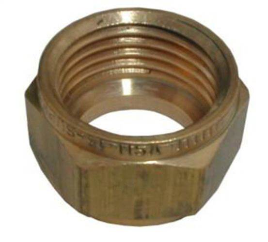 UVFI0041-2 PIPE NUT - 1/2" BSP NUT FOR 12MM CAP - PN: UVFI0041 - Pack of 2 - Image 1