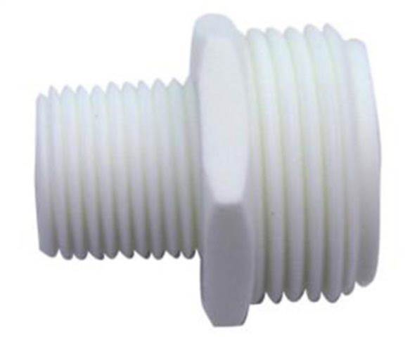 UVFI0239-2 PLASTIC/NYLON - 3/4" BSP X 3/8 NPT NYLON FITTING - PN: UVFI0239 - Image 1